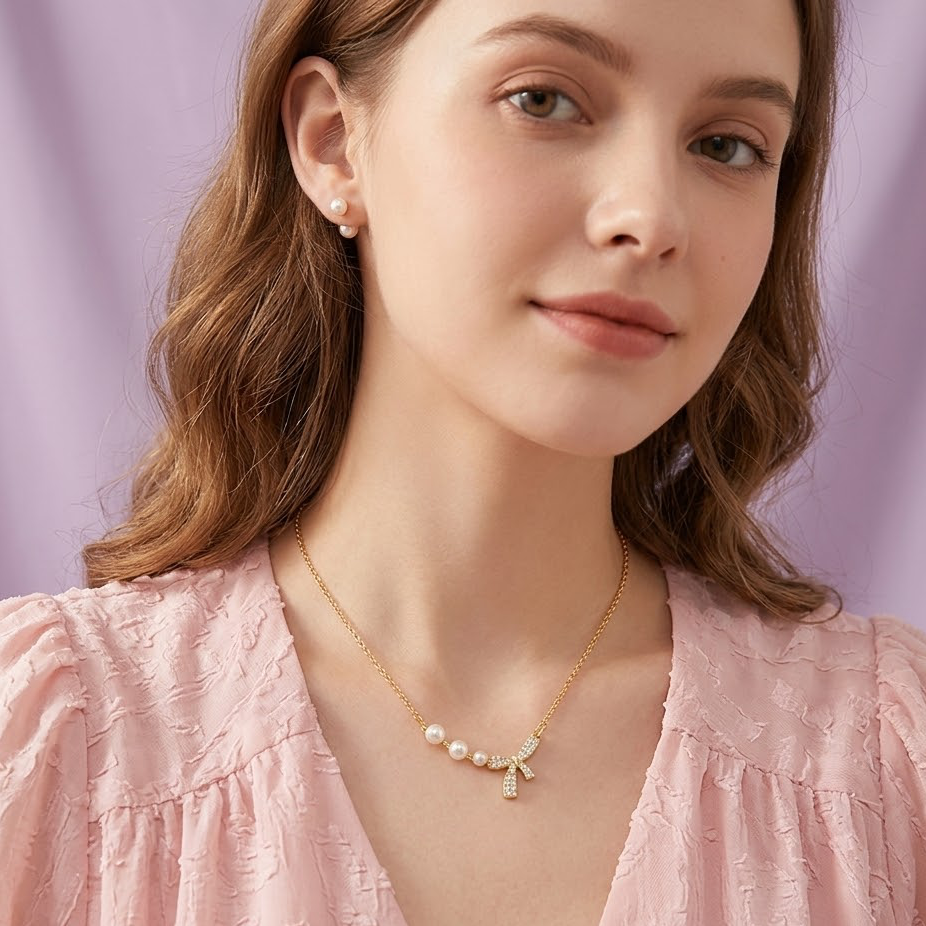 Collar Lazo Coquette Stainless Steel