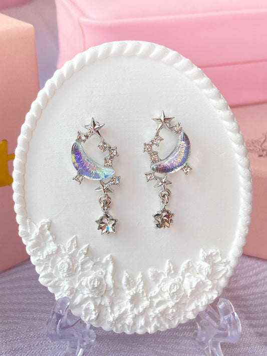Aretes Luz de Luna Silver