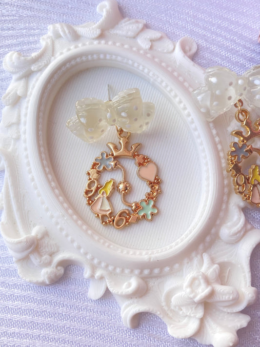 Aretes Alicia Pais Maravillas