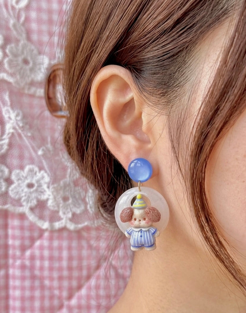 Aretes Osito Dormilon