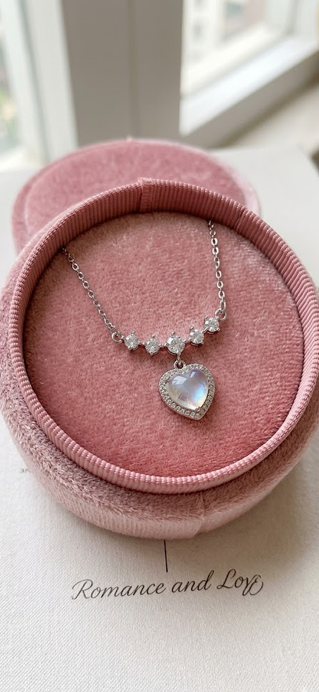 Collar Romance Blue Stainless Steel