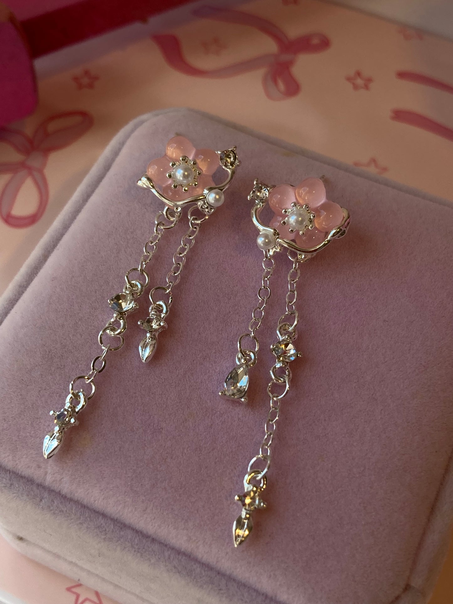 Aretes Cherry Blossom