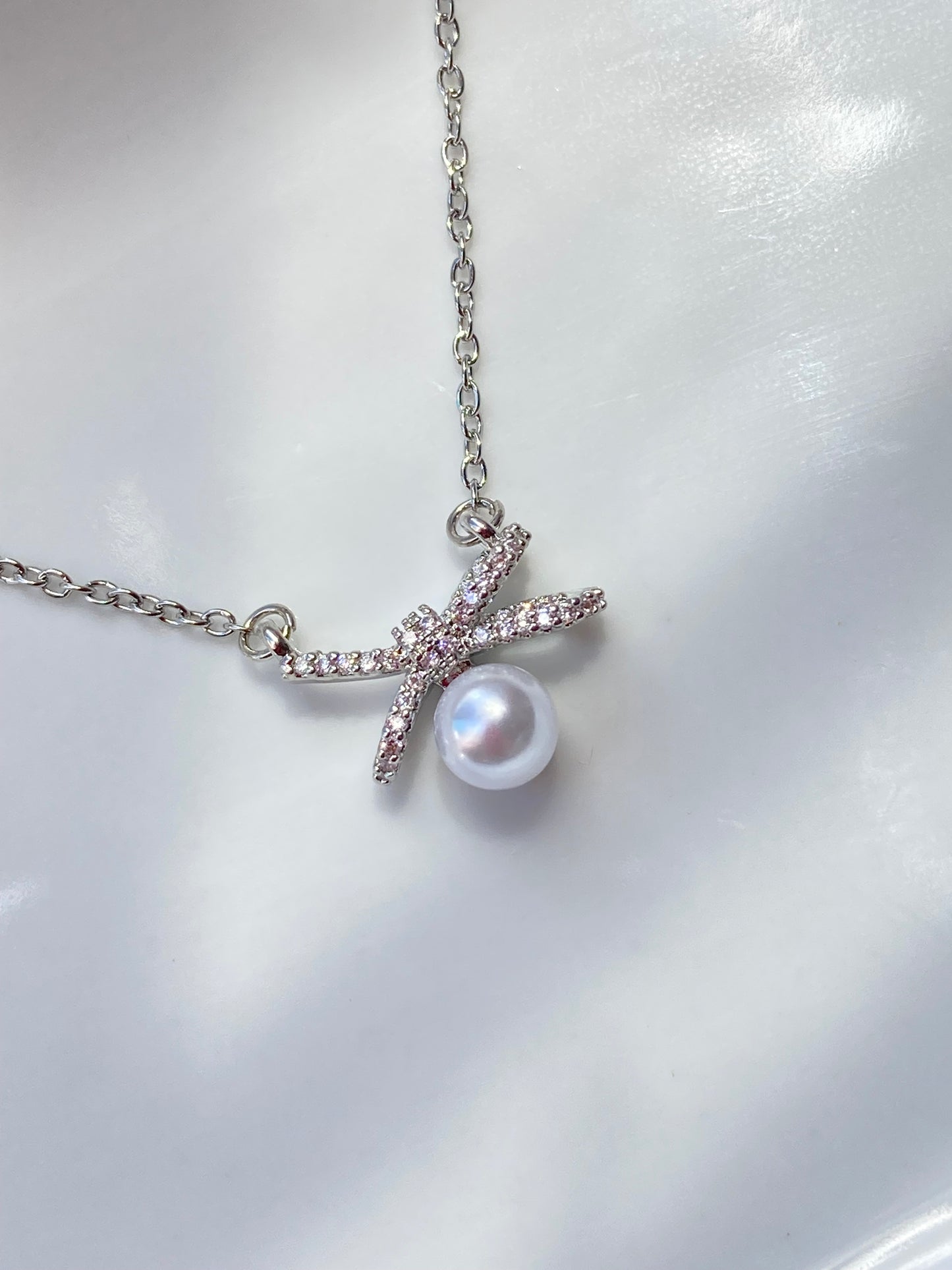 Collar Miss Pearl Stainless Steel