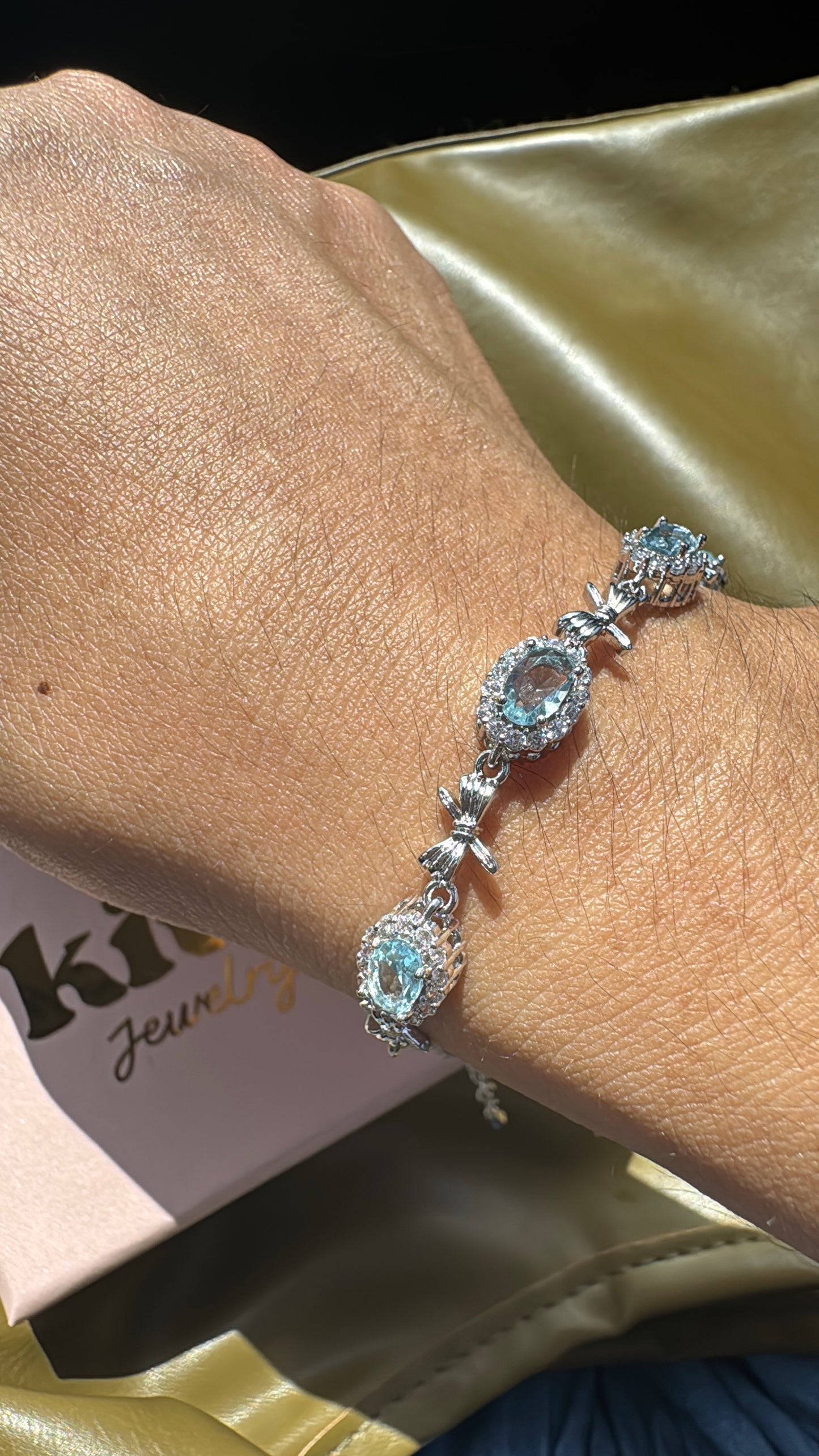 Pulsera sky blue