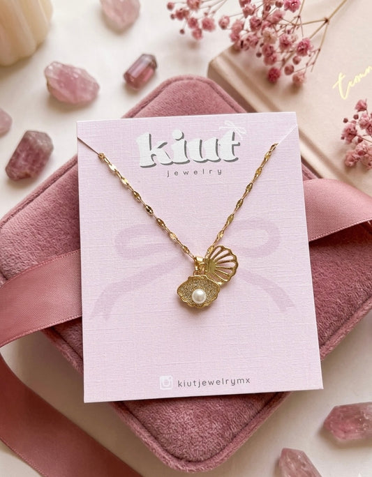 Collar Almejita Stainless Steel