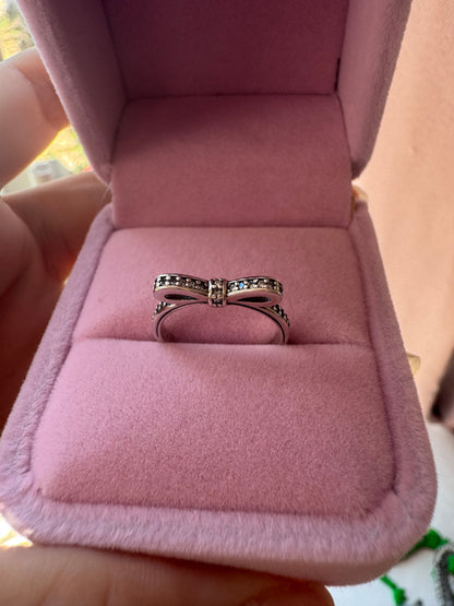 Anillo Moño Dupe Plata 925