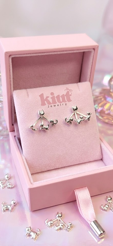 Aretes Gatitos 3 Fiesteros