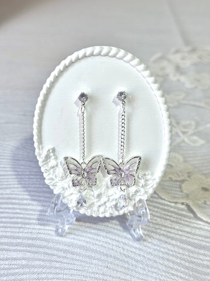 Aretes Marip Lila