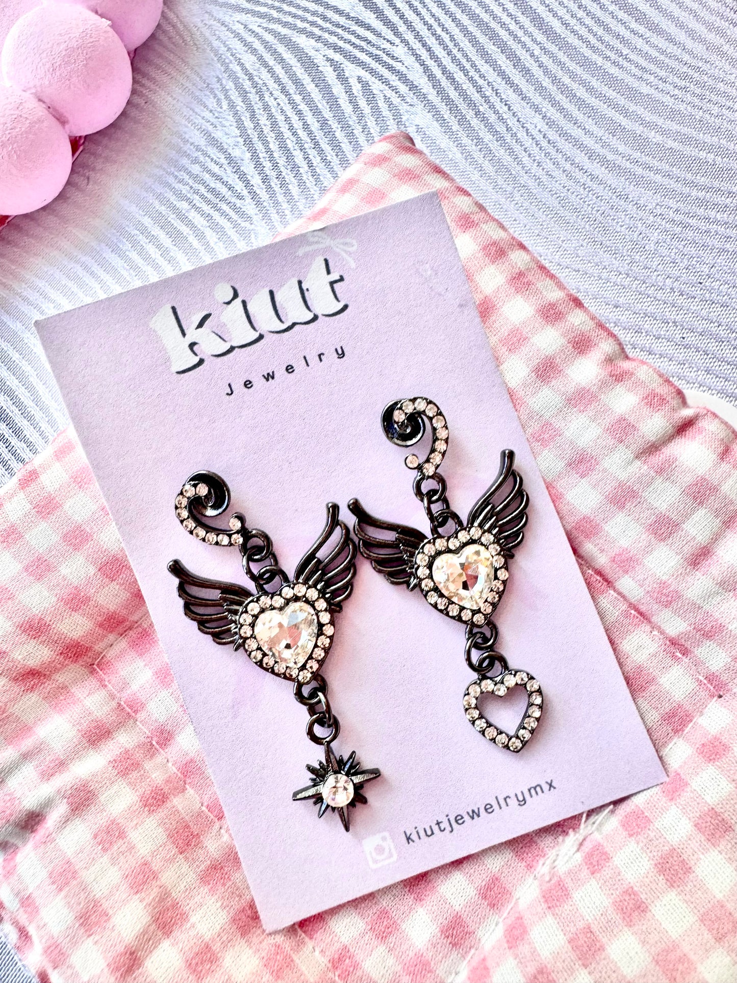 Aretes Angel Gótico
