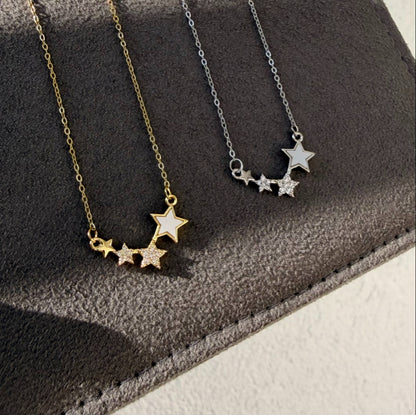 Collar Estrellitas Stainless Steel