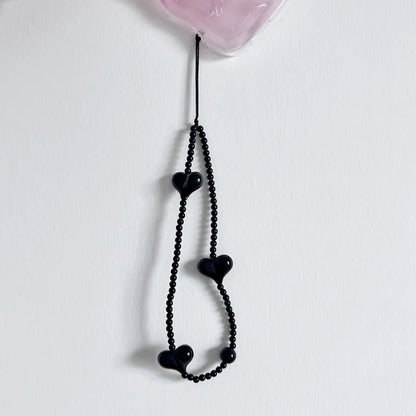 Colgante Llavero Black Heart