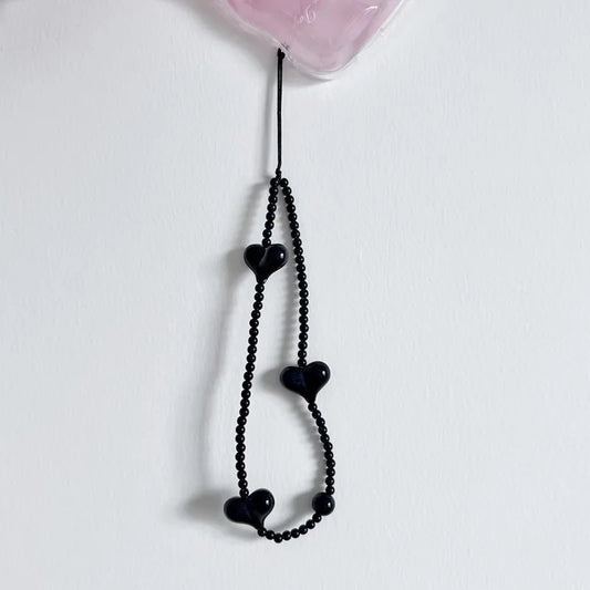 Colgante Llavero Black Heart