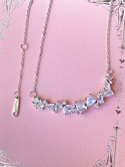 Collar Beauty Cristals Stainlees Steel