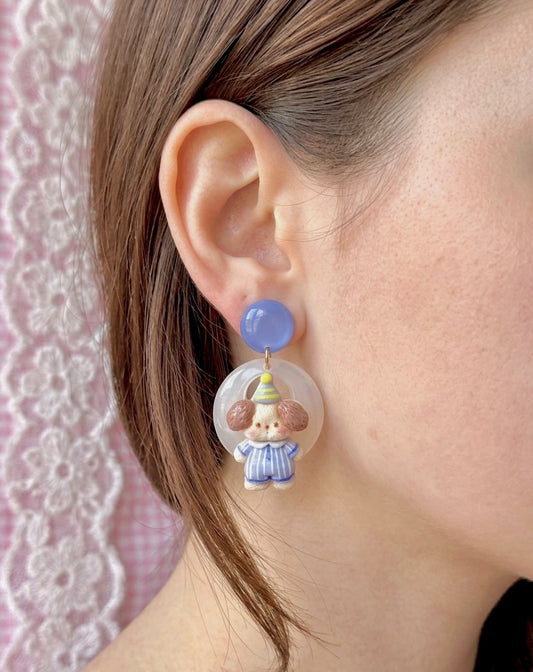 Aretes Osito Dormilon