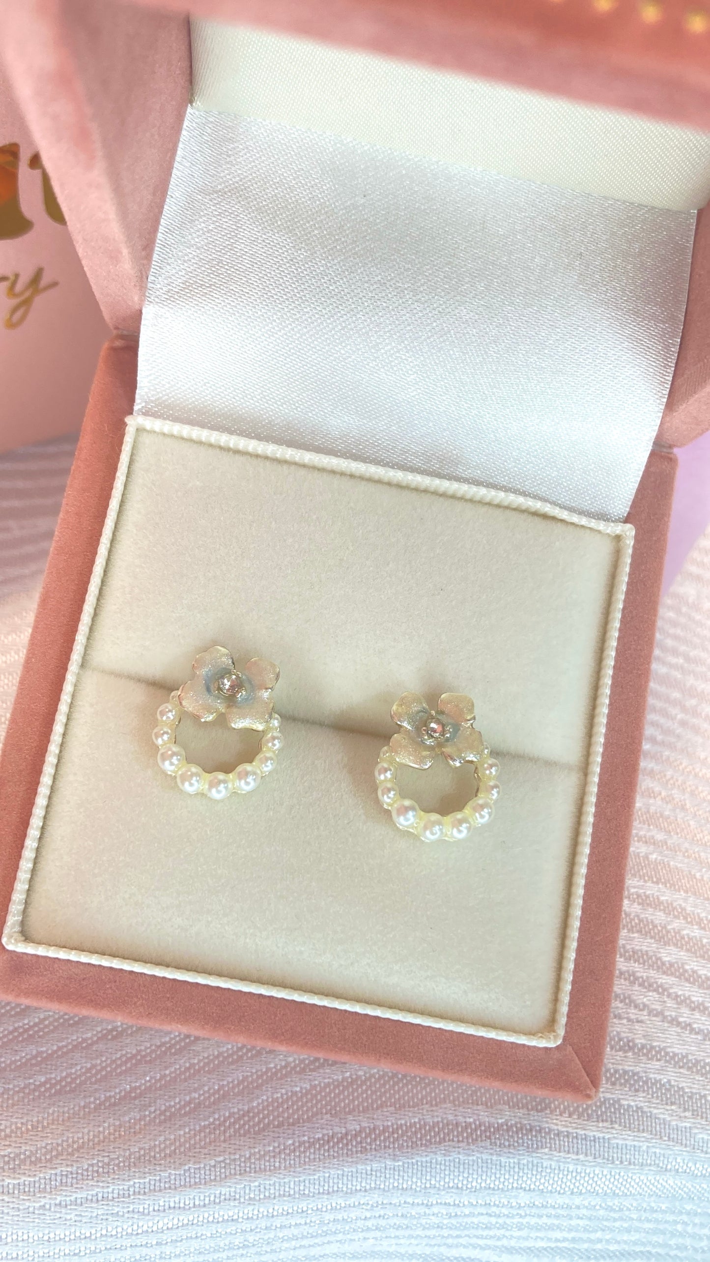 Aretes Hortencia