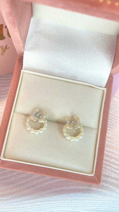 Aretes Hortencia