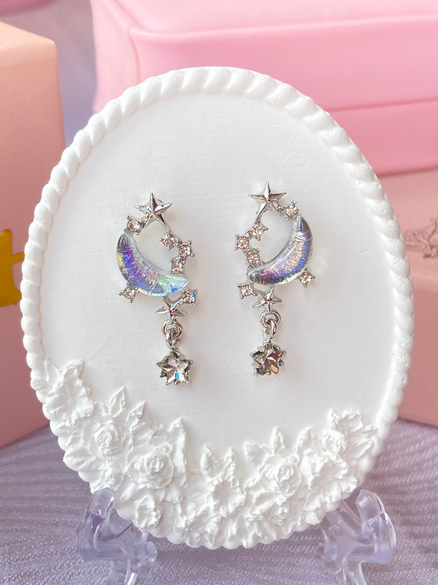 Aretes Luz de Luna Silver