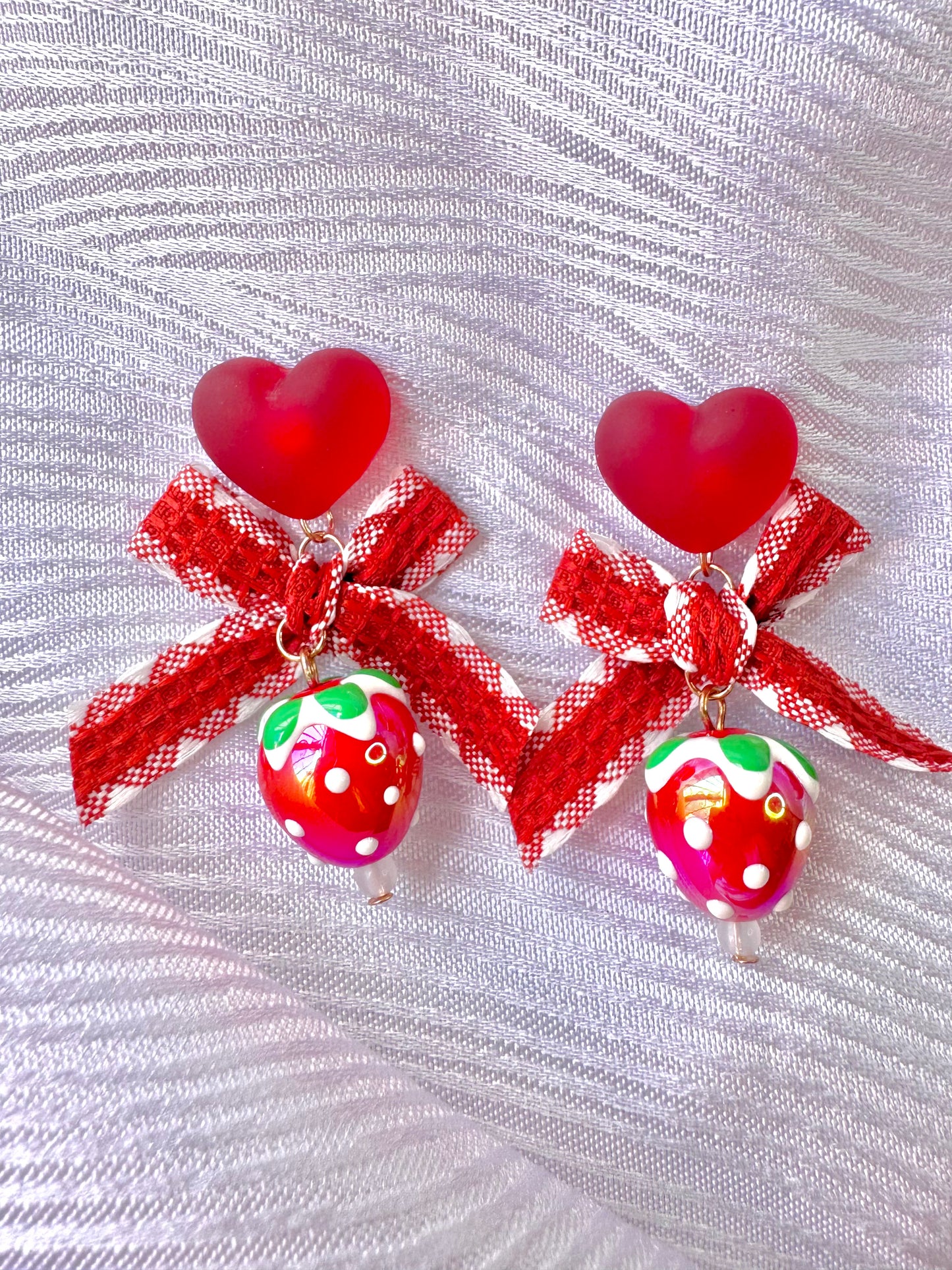 Aretes Strawberry