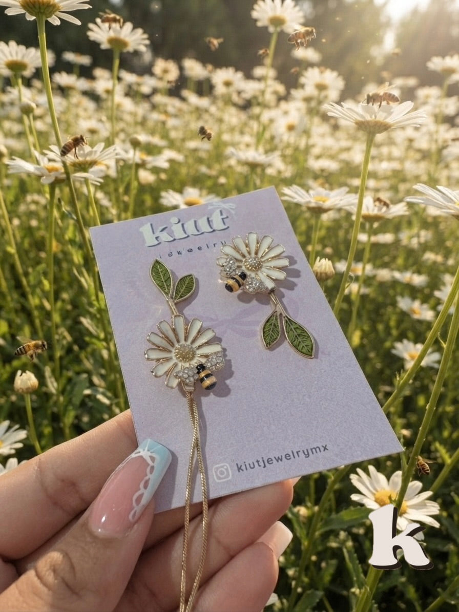 Aretes Abejas
