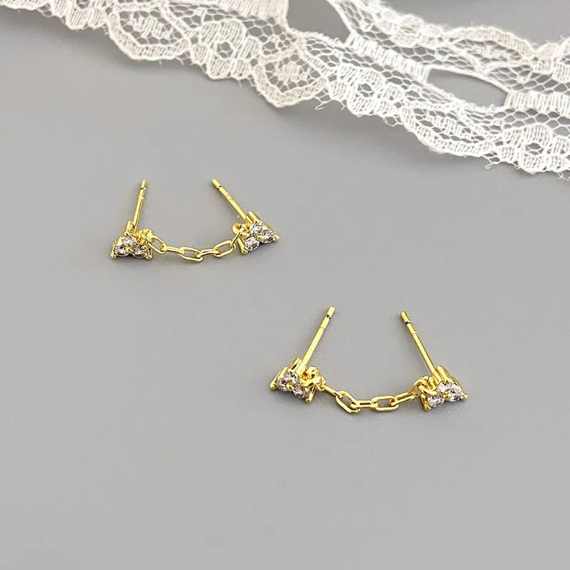 Aretes Enchanted Doble Piercing