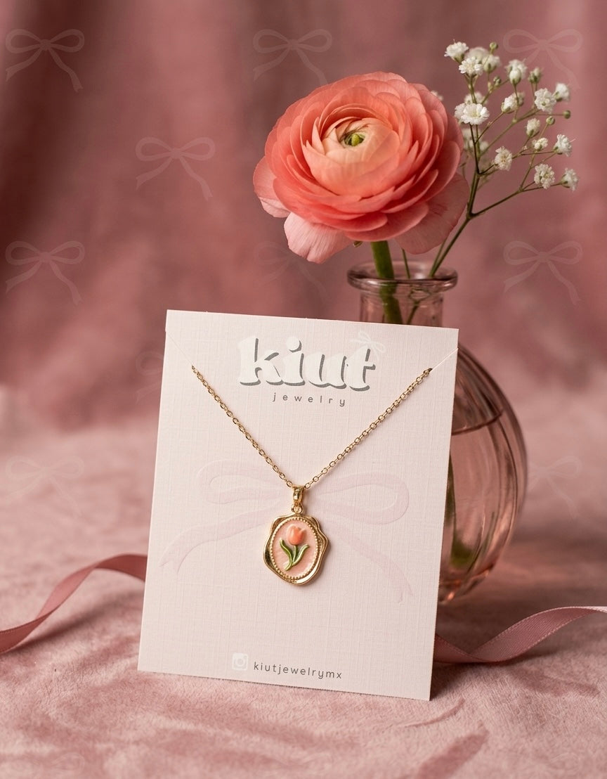 Collar Tulipán Stainless Steel
