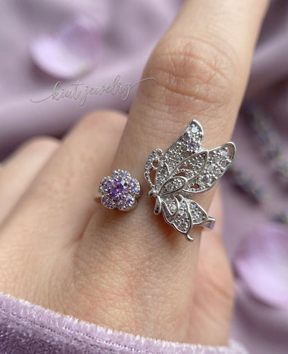 Anillo Adelotypa Silver Plated