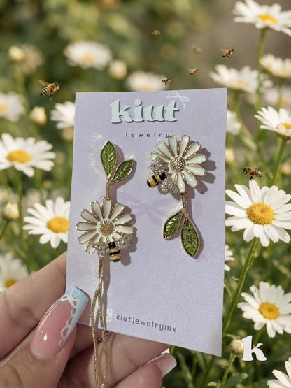Aretes Abejas