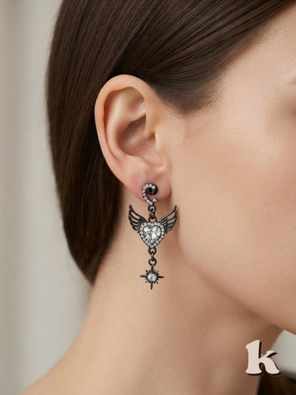 Aretes Angel Gótico