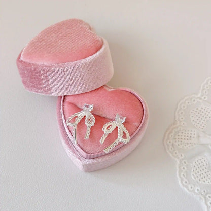 Aretes de Lazo Encaje