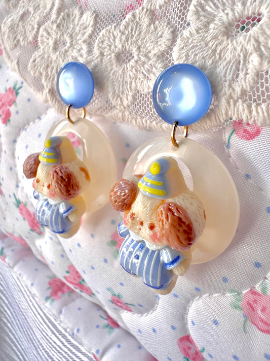 Aretes Osito Dormilon