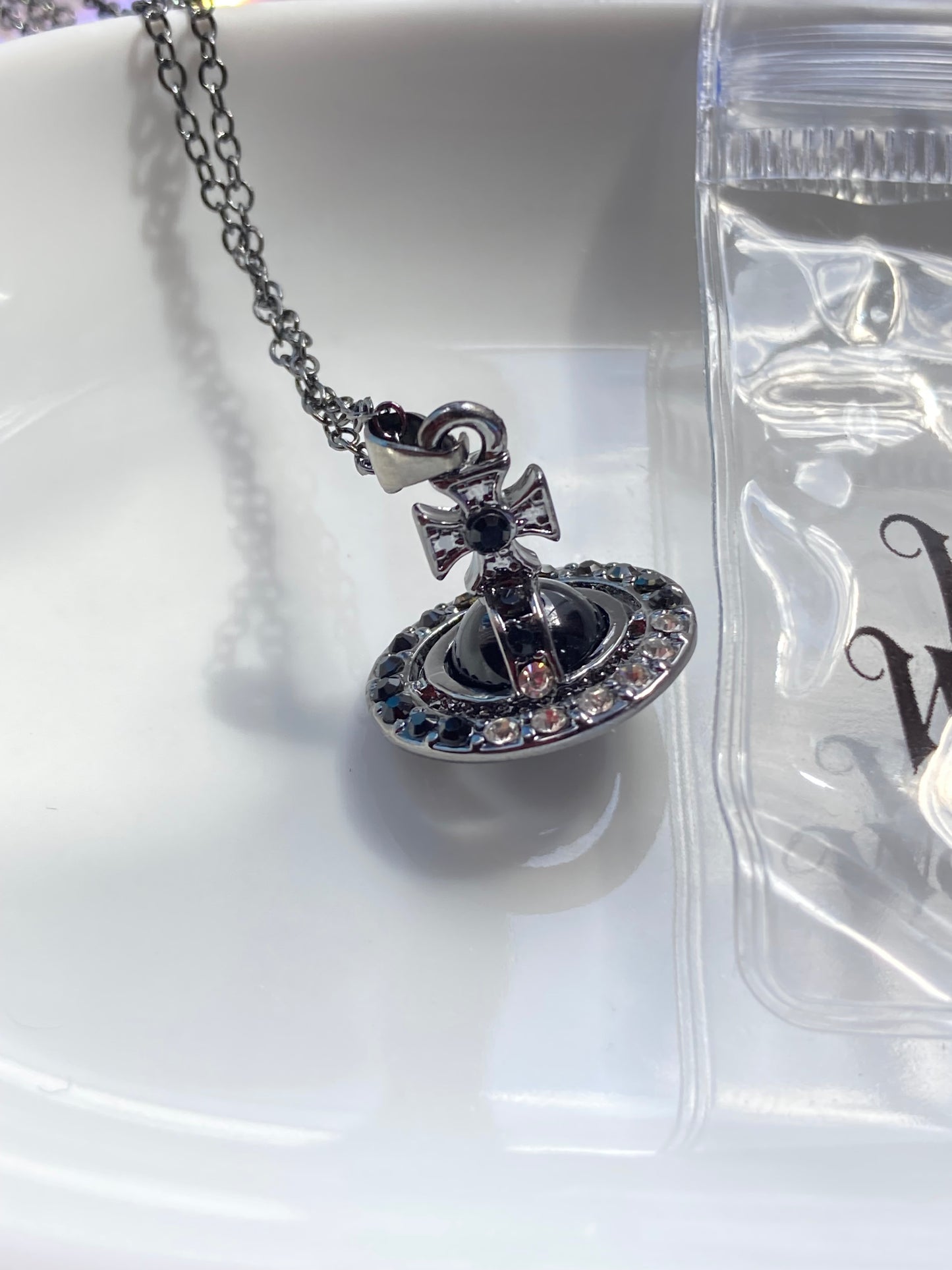 Collar Black Vivienne West Stainless Steel