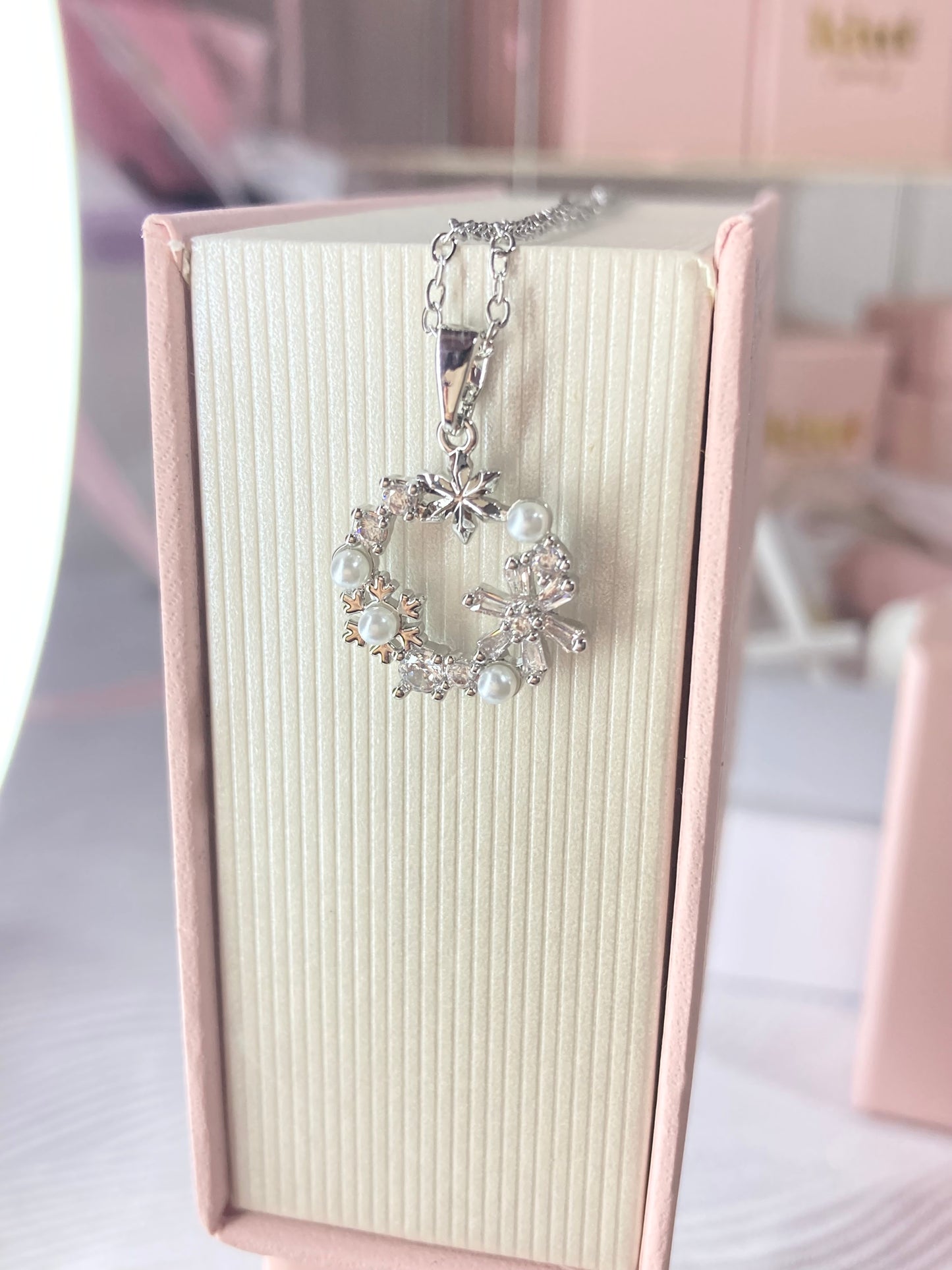 Collar Snowfall Stainless Steel