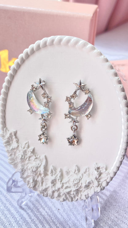 Aretes Luz de Luna Silver