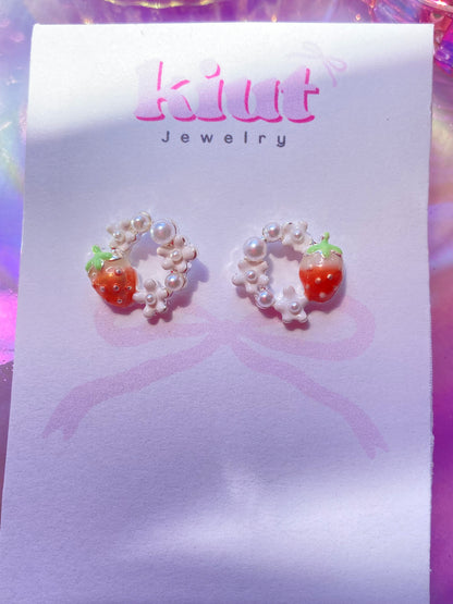 Aretes Strawberry