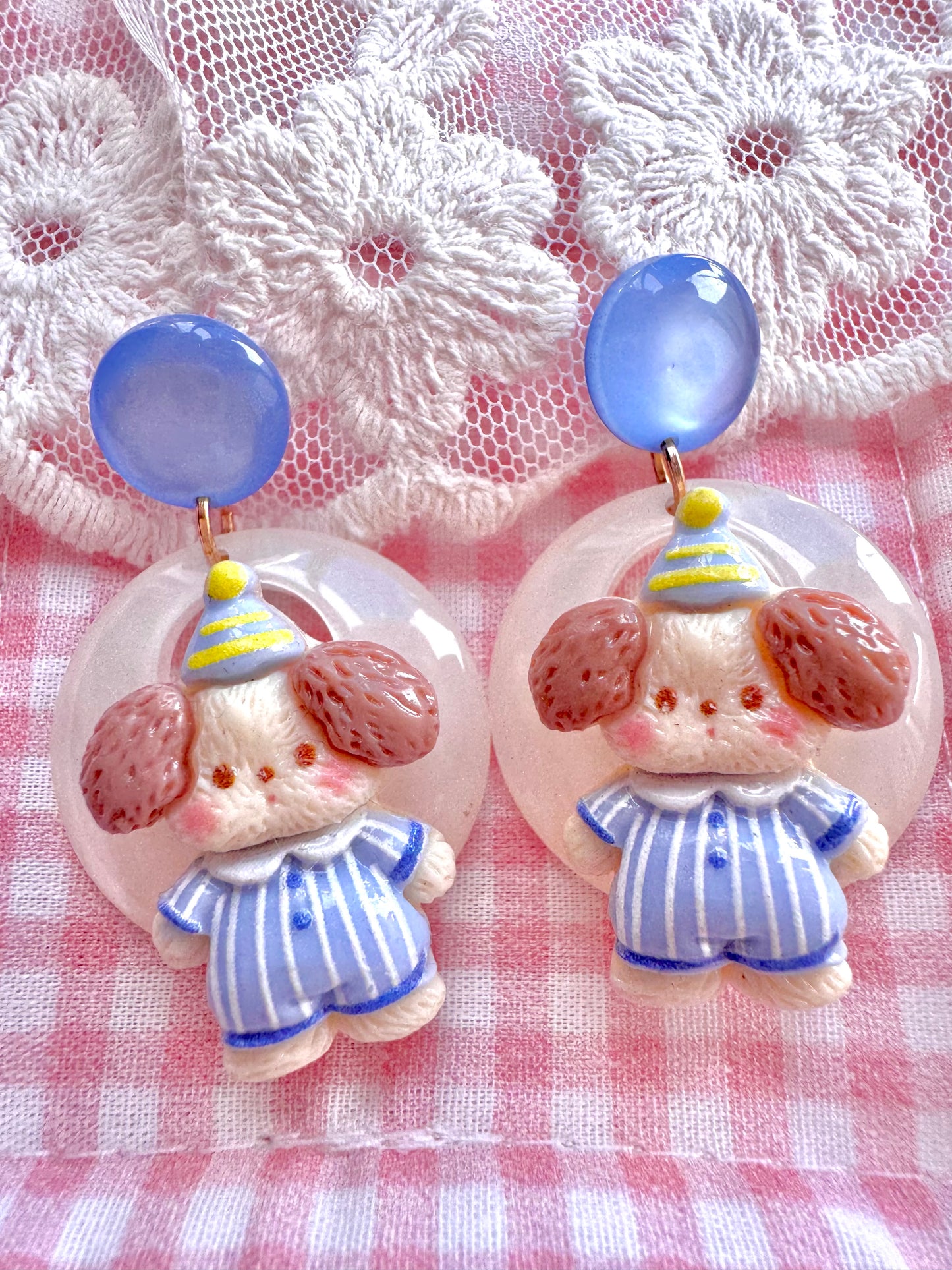 Aretes Osito Dormilon