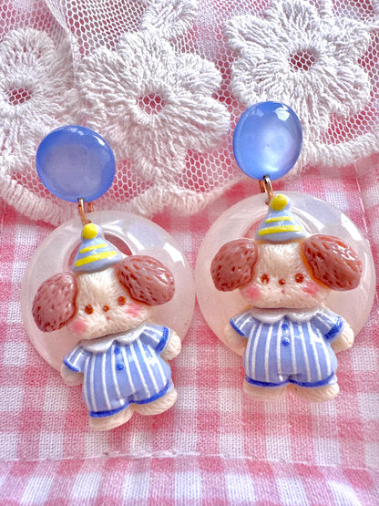 Aretes Osito Dormilon