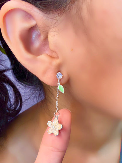 Aretes Cerezo Flor