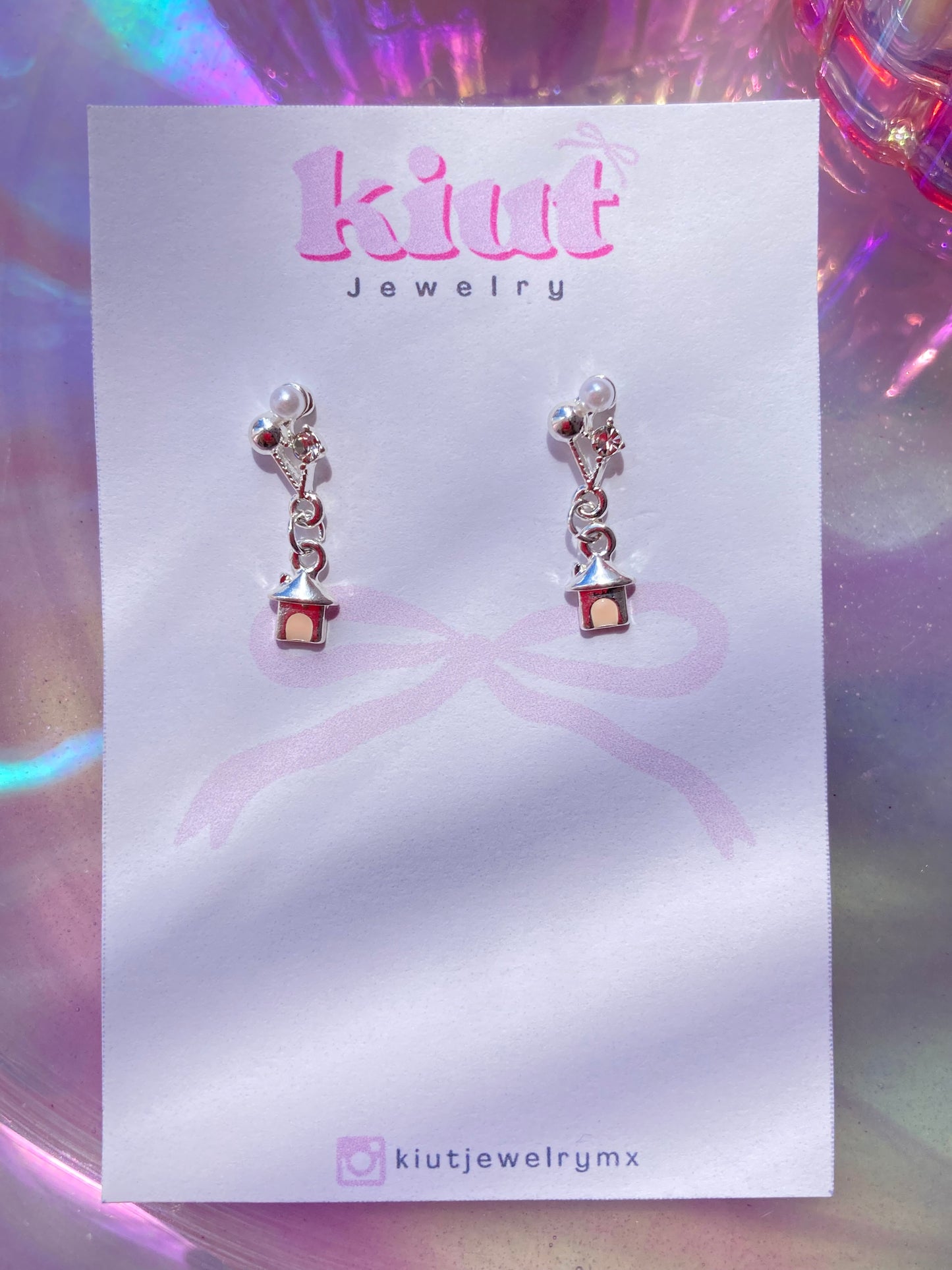Aretes Casita Globos UP