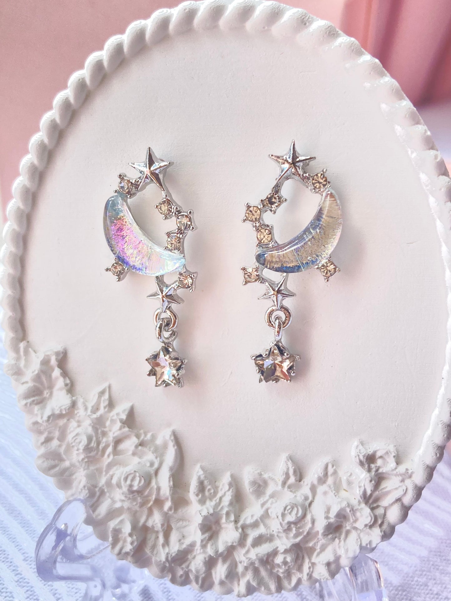 Aretes Luz de Luna Silver