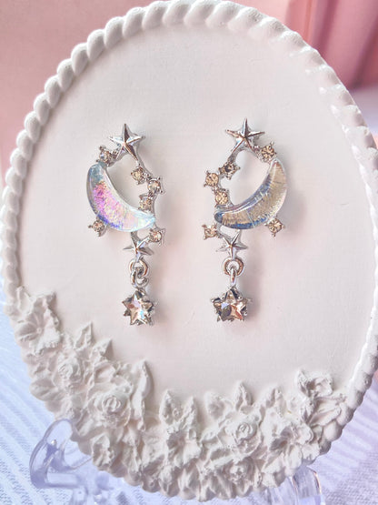 Aretes Luz de Luna Silver