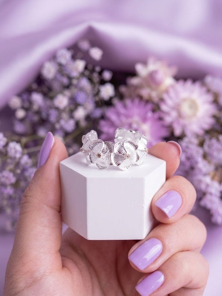 Anillo Florencia Silver Plated