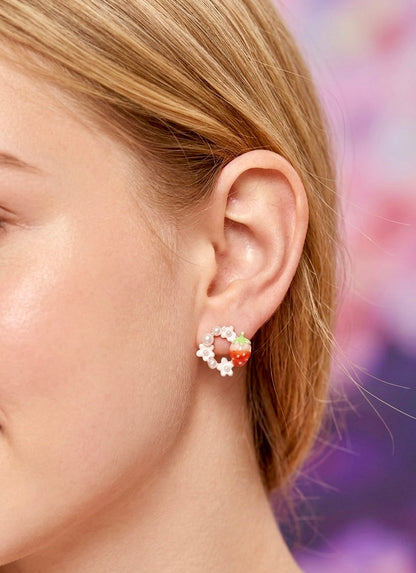 Aretes Strawberry