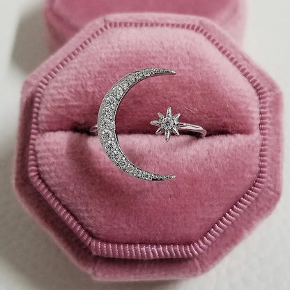 Anillo Lunar Plata Ley 925