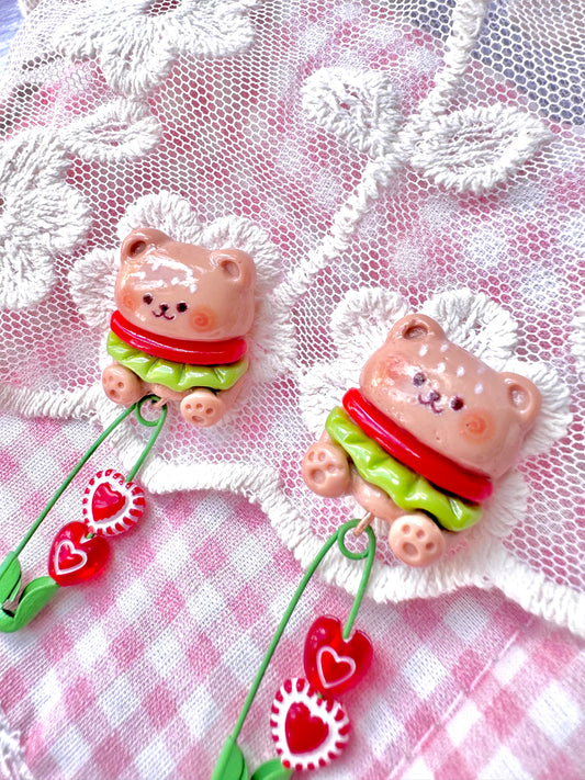Aretes Osito Burger