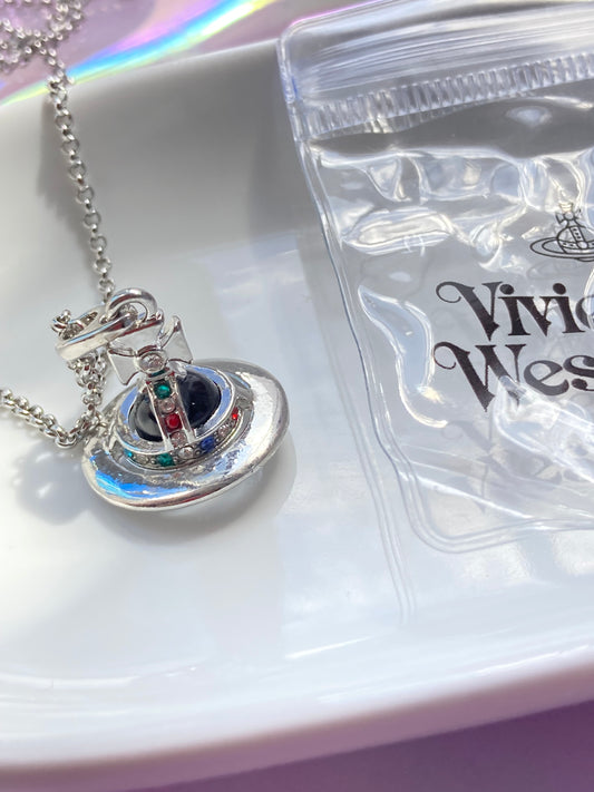 Collar Silver Vivienne West Stainless Steel