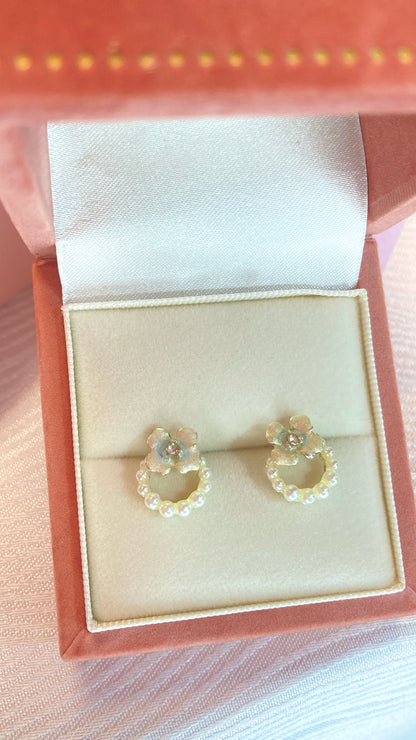 Aretes Hortencia