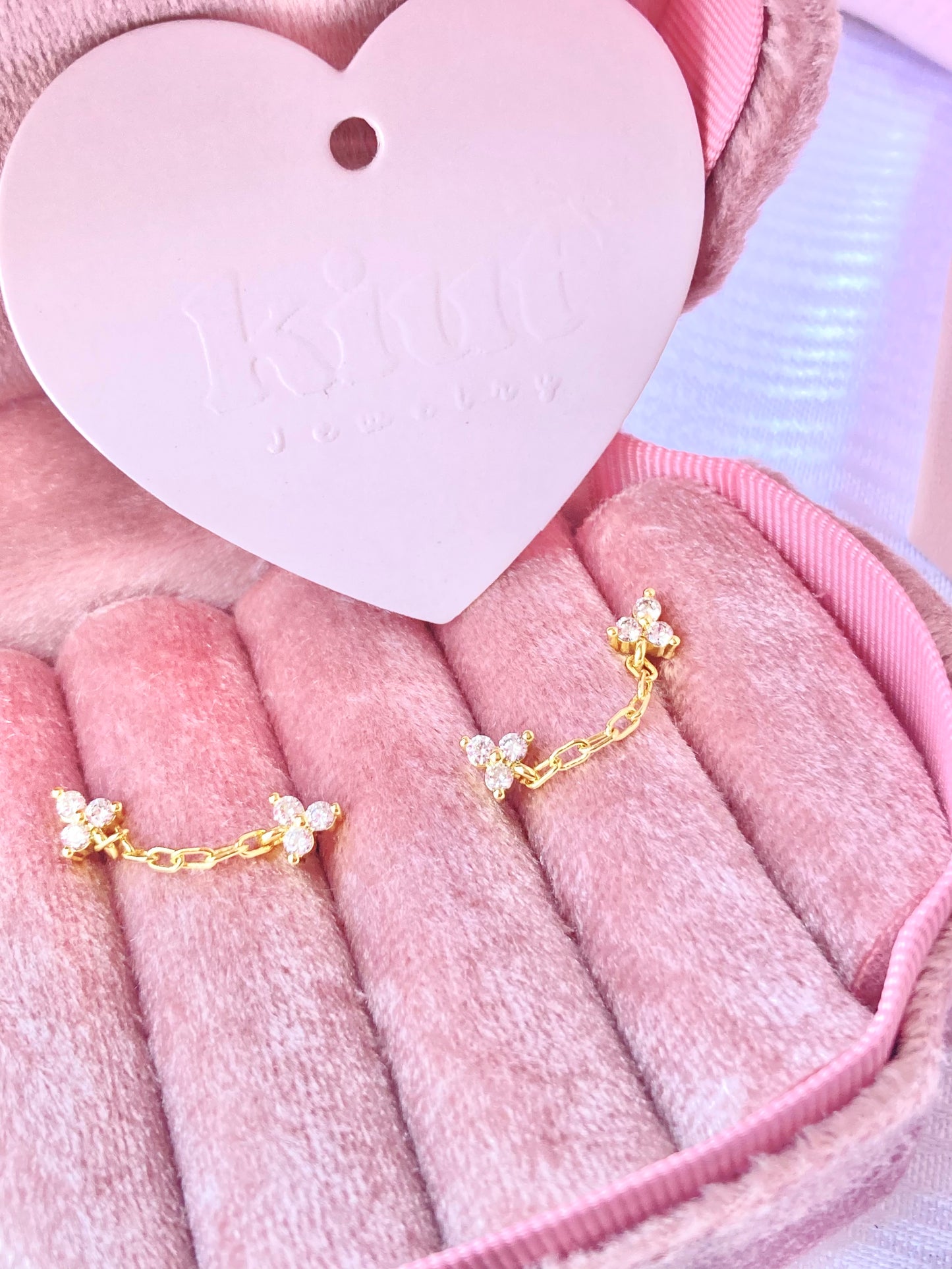 Aretes Enchanted Doble Piercing