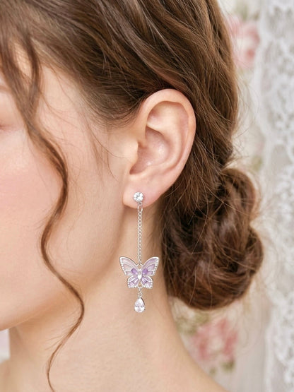 Aretes Marip Lila