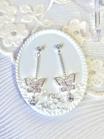 Aretes Marip Lila