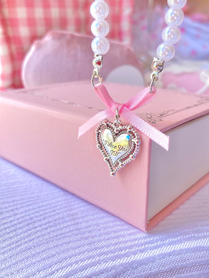 Collar “I love you”